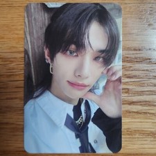 Tarjeta fotográfica oficial Hyunjin Stray Kids Hop acordeón versión genuina Kpop