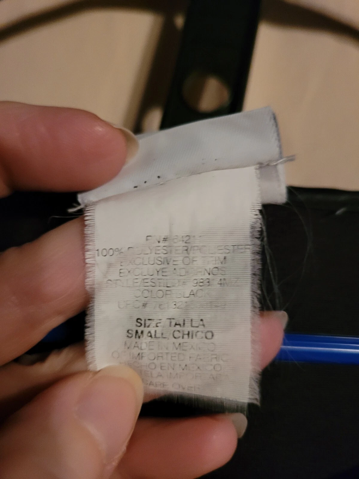 UNDERCOVER Abito donna Secret Treasures piccolo in velluto nero lungo 31"