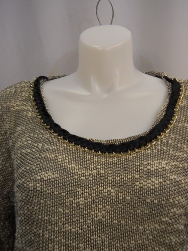 Suéter Jessica Simpson Damas Cinta y Eslabón de Cadena Cuello Talla Grande 1X - Imagen 4 de 7