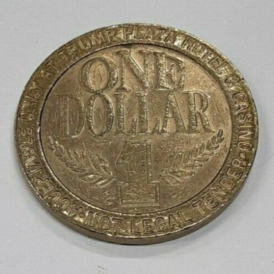Trump Plaza Casino - Atlantic City NJ $1 Gaming Token | eBay