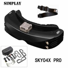 SKYZONE Black SKY04X PRO FPV Video Goggles Head Tracker for FPV Racing Drones
