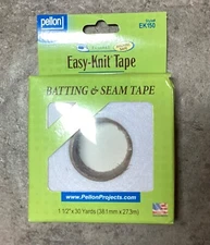 EK150 - Easy-Knit Fusible Tape 1.5in x 30 Yds - Pellon - Batting Seam Tape