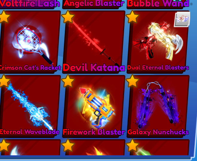 blade ball inventory (read description)