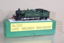 NU-CAST NC255 KIT BUILT GWR 2-8-2 CLASS 72XX TANK LOCOMOTIVE 7200 PORTESCAP ol