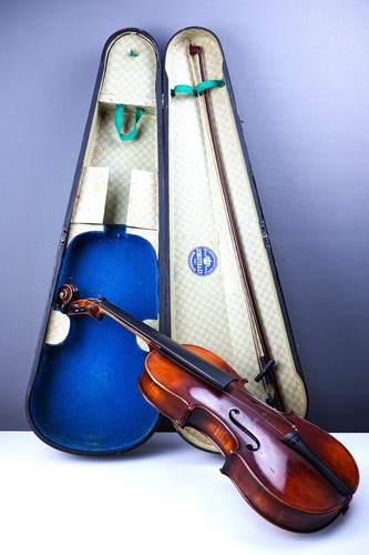 VIOLINE VON SCHUSTER & CO. MARKNEUNKIRCHEN MIT JONPAUL CORONA BOGEN - Picture 4 of 18