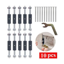 10PCS Switch Socket Cassette Screws Support Rod Wall Mount Box Repair Tools Kit