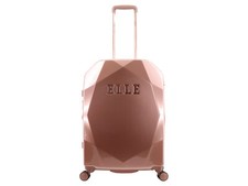 ELLE Koffer Diamond Spinner Trolley Gr. M Ros...