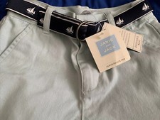 NEW 2012 JANIE AND JACK BOYS 4 T ADJUSTABLE KNEE LENGTH PISTACHIO GREEN SHORTS