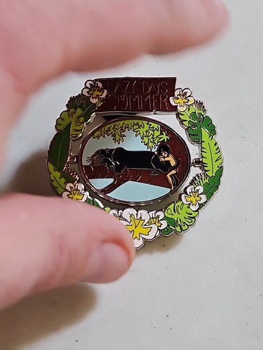 Disney Jungle Book Summer 2021 Lazy Days Of Summer Spinner LE Pin New - Picture 2 of 3