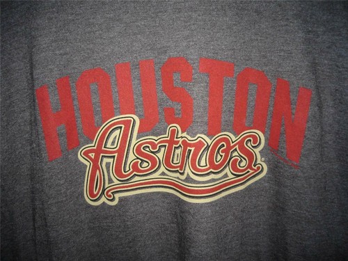 Camiseta oficial de los Astros de Houston XLB gris carbón nueva con etiquetas - Imagen 2 de 3
