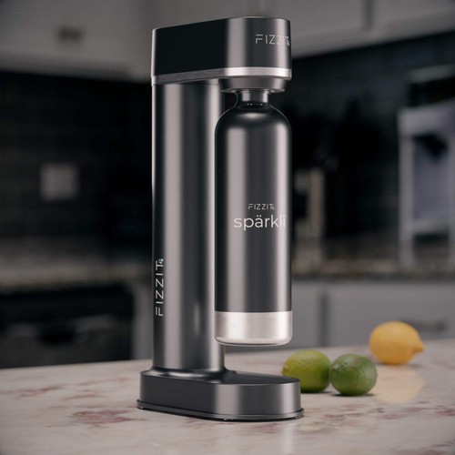 FIZZIT™ Spärklï Sprudelwasserbereiter Edelstahlflaschen (50 % RABATT ENDET TODA - Bild 8 von 29
