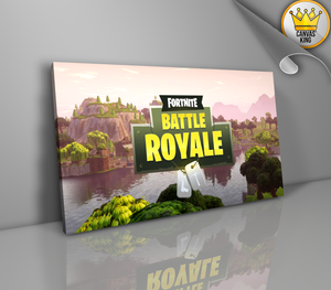 Canvas King Fortnite Canvas Battle Royale Ebay - image is loading canvas king fortnite canvas battle royale
