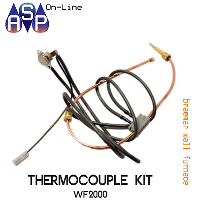 Braemar Thermocouple Wf2000 Wf30 Part - 611501 for sale online | eBay