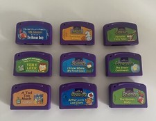 Lot Of 9 Leap Frog LeapPad Game Cartridges
