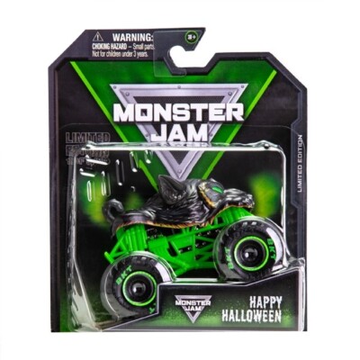 2024 Spin Master Monster Jam Halloween Black Cat Limited to only 5000 Pieces