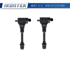 For 02-06 Altima Sentra UF350 224488H3 C1398 2.5L Set of 2 Ignition Coil IRONTEK