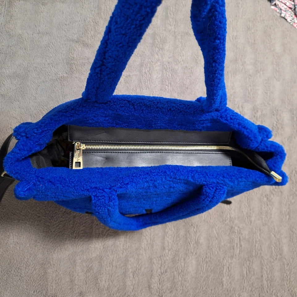 Sac À Main, Fourre Tout, Sac Bandoulières, Bleu Royal Love ,Vimoda - Photo 3/4