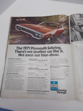 Plymouth Sebring Mercury Datsun  1970 LIFE Magazine Ad
