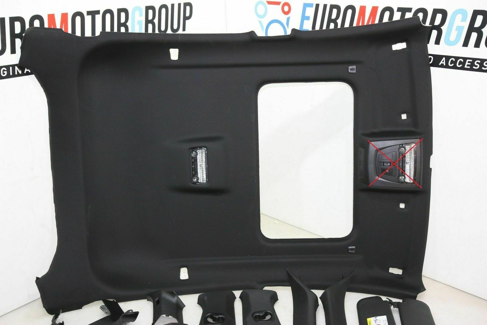 bmw X4 F26 Schwarz Black Anthrazit Headlining Roof Ceiling Himmel  