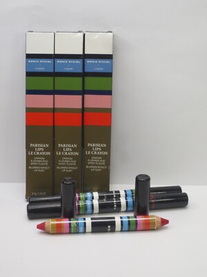 LANCOME x SONIA RYKIEL LIPS LE CRAYON M01 FRENCH SOURIRE 0.16 OZ BOXED (LOT 3)