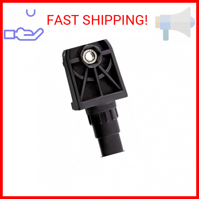 Scotty #412-BK Rod Holder Post Replacement (Black), One Size,Beige