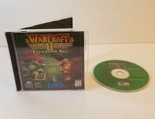 WarCraft II: Beyond the Dark Portal PC CD ms-dos strategy game expansion pack