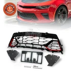 Front Bumper Lower Grille Grill With Logo Fit Chevrolet Camaro SS 2016-2018