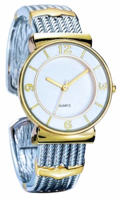 TIMELESS Classic Two-Tone Cuff Watch. Brand NEW!