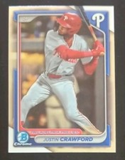 2024 Bowman Justin Crawford Chrome Prospect Parallel #BCP-17