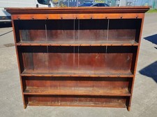 ANTIQUE OAK DRESSER TOP / WALL RACK / SHELVES            DELIVERY AVAILABLE