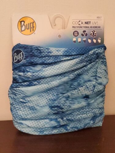 Buff CoolNet UV+ Multifunctional Headwear UPF 50 Adult Size - Blue - Picture 1 of 2