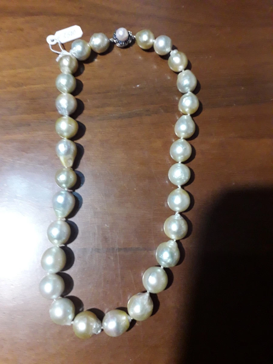 Philip Jones Collana di perle di conchiglia bianca in argento sterling : Philip Jones