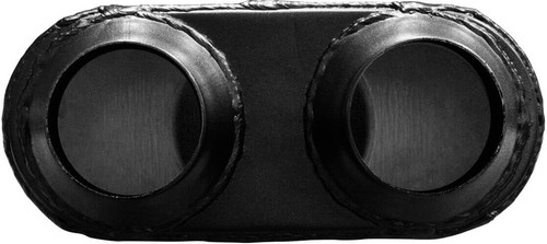 NEW FLOWMASTER 40 SERIES CHAMBERED MUFFLER,BLACK,2.5" DUAL IN,2.5" DUAL OUT - Picture 4 of 4