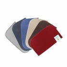 D-Shape Kitchen Throw Area Rug - 18x30 Non-Skid Latex Backing - Color Options