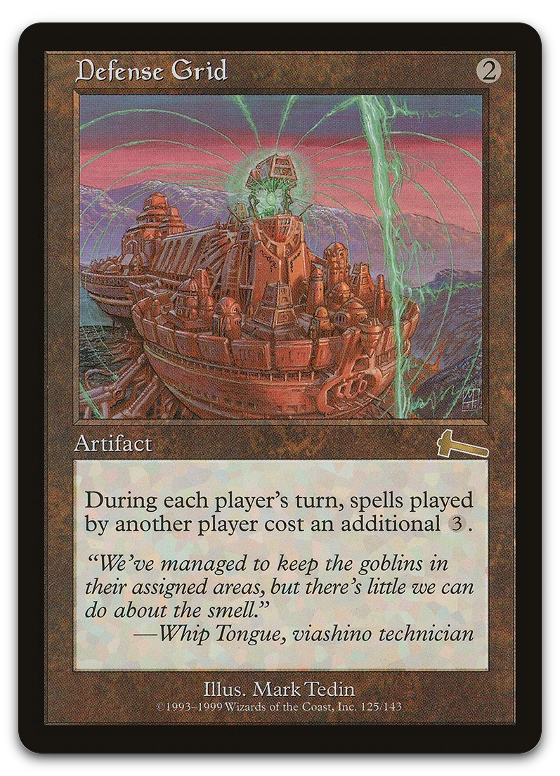 Defense Grid #125 (NM) Urza's Legacy ULG Magic MTG