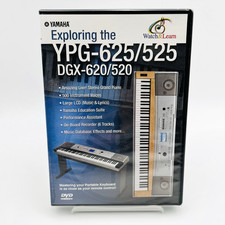 Yamaha Exploring YPG-625/525 DGX-620/520 DVD Grand Piano Keyboard Factory Sealed
