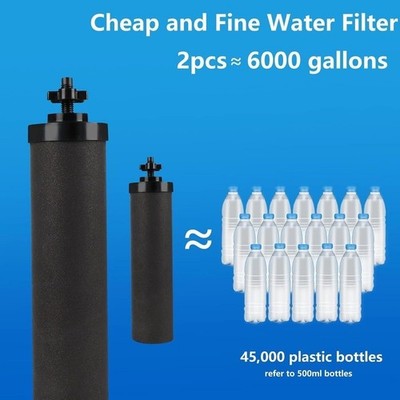 Wasseraufbereiter Ersatzfilter für Berkey Gravity Systeme 6 Monate Lebensdauer