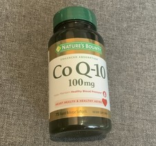 Nature's Bounty Co Q-10 100mg Cardiovascular Health 75ct EXP 8/28