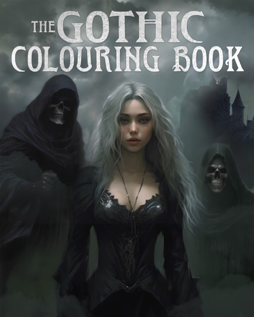 Riachristiecollections The Gothic Colouring Book By Tansy Willow Paperback Book - Image 4