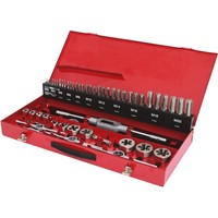 Ks-Tools 331.0754 HSS Co Gewindeschneidwerkzeug-Satz 54-Tlg. Universaler Satz