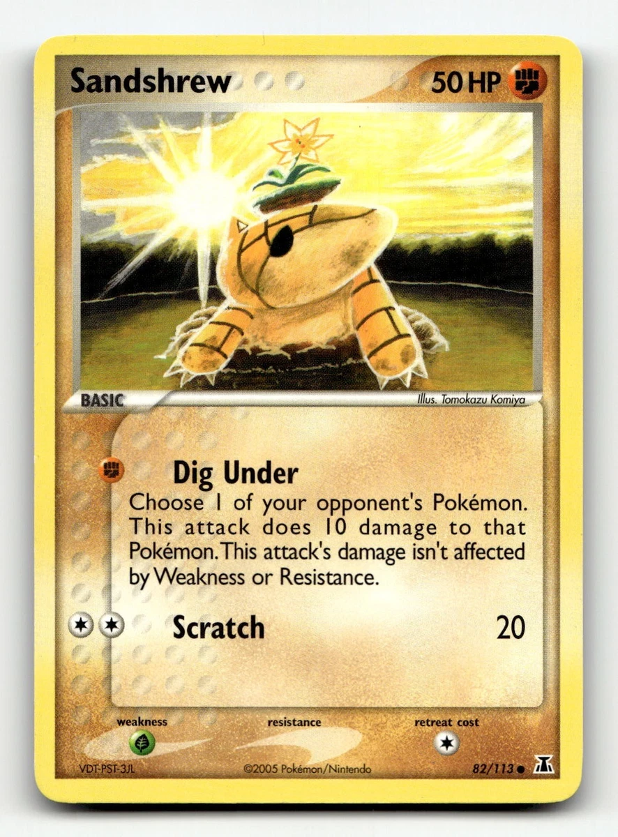 Sandshrew Pokmon TCG Cards for sale | eBay