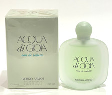 Acqua Di Gioia By Giorgio Armani Eau De Toilette 1.7 oz / 50 ml New In Box