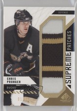 2018-19 Upper Deck SP Game Used Supreme 1/15 Chris Pronger #PA-PR Patch HOF 2d8