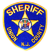 UNION COUNTY &ndash; SHERIFF - NEW JERSEY NJ Police Patch STATE SEAL HORSE CREST 0J3