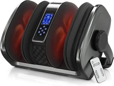 TISSCARE Foot Massager with Heat: FSA HSA Eligible Shiatsu Foot Massager OPEN