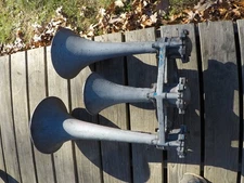 RARE 1956 Leslie Supertyfon Bronze tabby S3L Locomotive Horn.