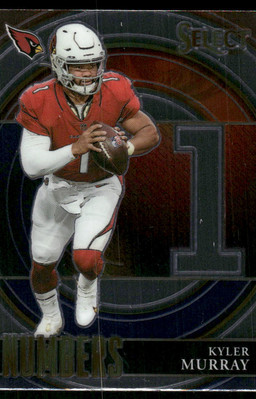 2021 Panini Select #SN-6 Kyler Murray Select Numbers