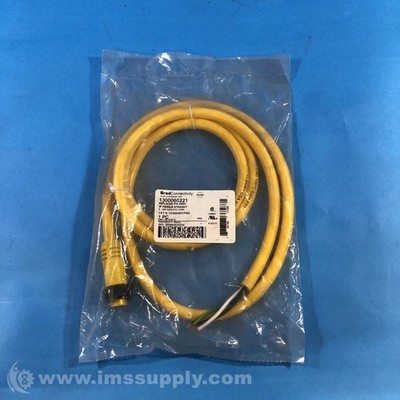 Molex 1300060221 Mini-Change A-Size Single-Ended Cordset, 3 Poles FNFP