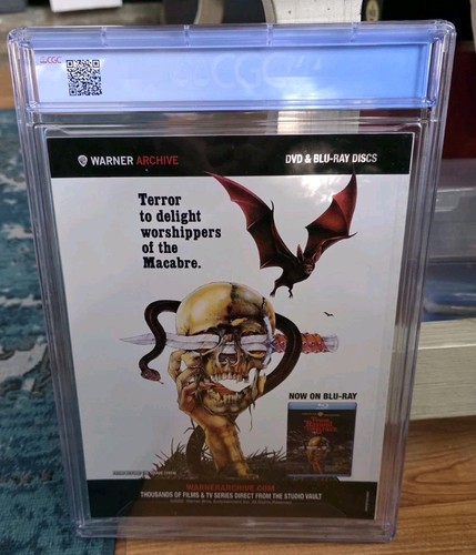 Back Issue #124 -Horrific Heroes Issue -TwoMorrows 12/20 CGC 9.4 Man-Thing Cover - Picture 3 of 3