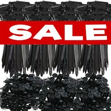 Cable Ties Fastener 100/50/20pcs Car Nylon Wrap Fixed Clips Hose Fastening Zip